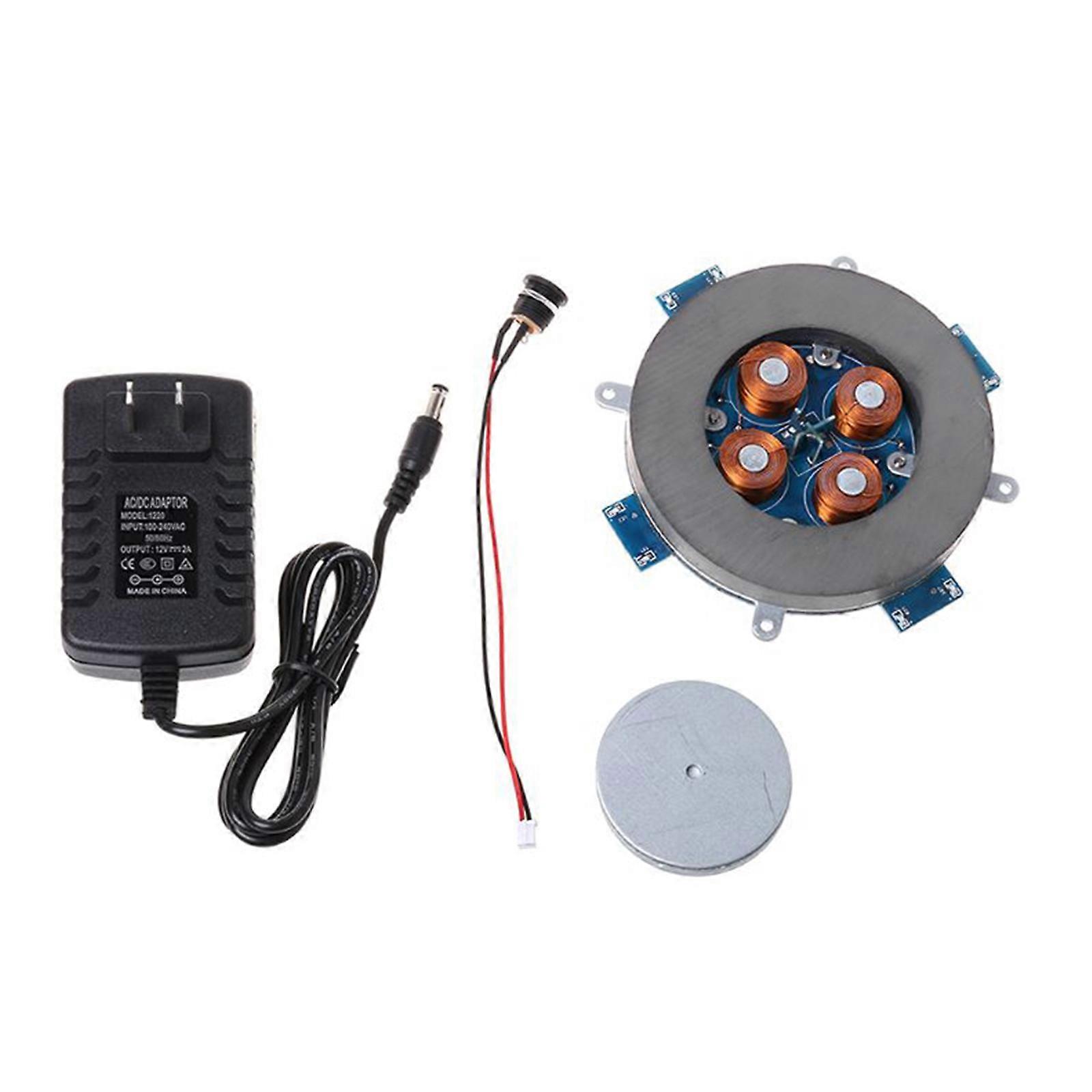Magnetic Levitation Float Movement Core DIY Replacement Kit with LED Light 500g Load-bearing for Students Experiment