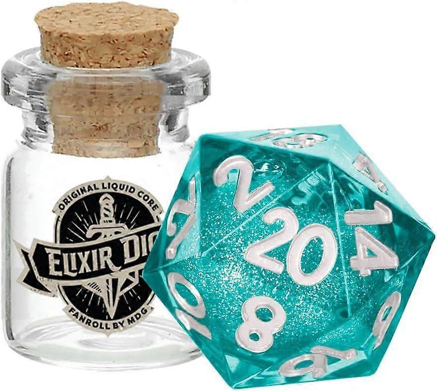 Individual d20 Elixir Liquid Core Dice Mana Extract