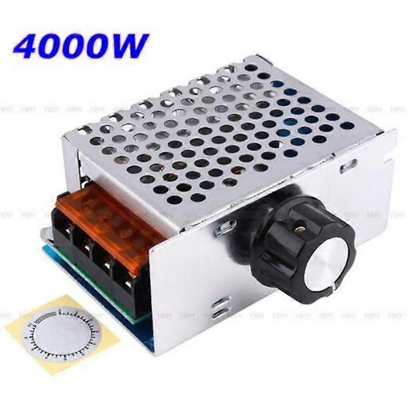 4000W AC 220V SCR Voltage Regulator Electronic Motor Speed Controller