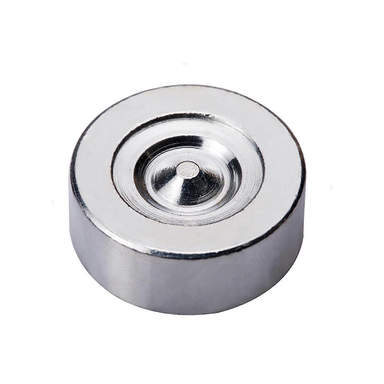 Outil d’installation de poinçon de rivet Acier au carbone Texture claire Artisanat portable Attache de rivet Bouton Outils d’installation Base universelle de 2 cm