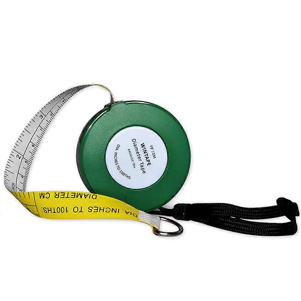 Measure Tape, Flexible Soft Measuring Belt Cm and Inches Engineer's Tree Tape Measure (Green)