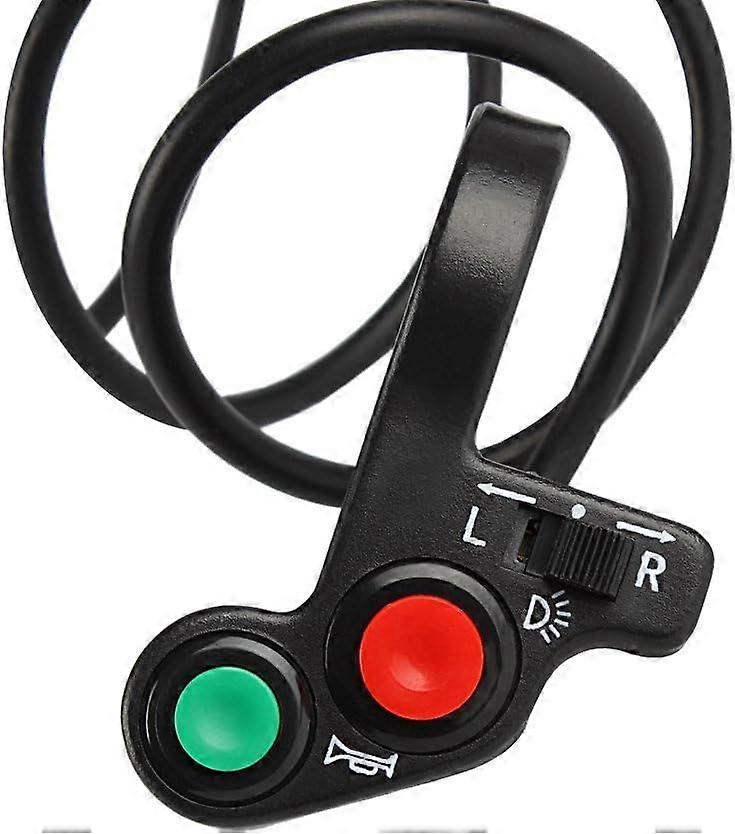 Flashing Bike Horn Switch - Illuminated On/Off Button