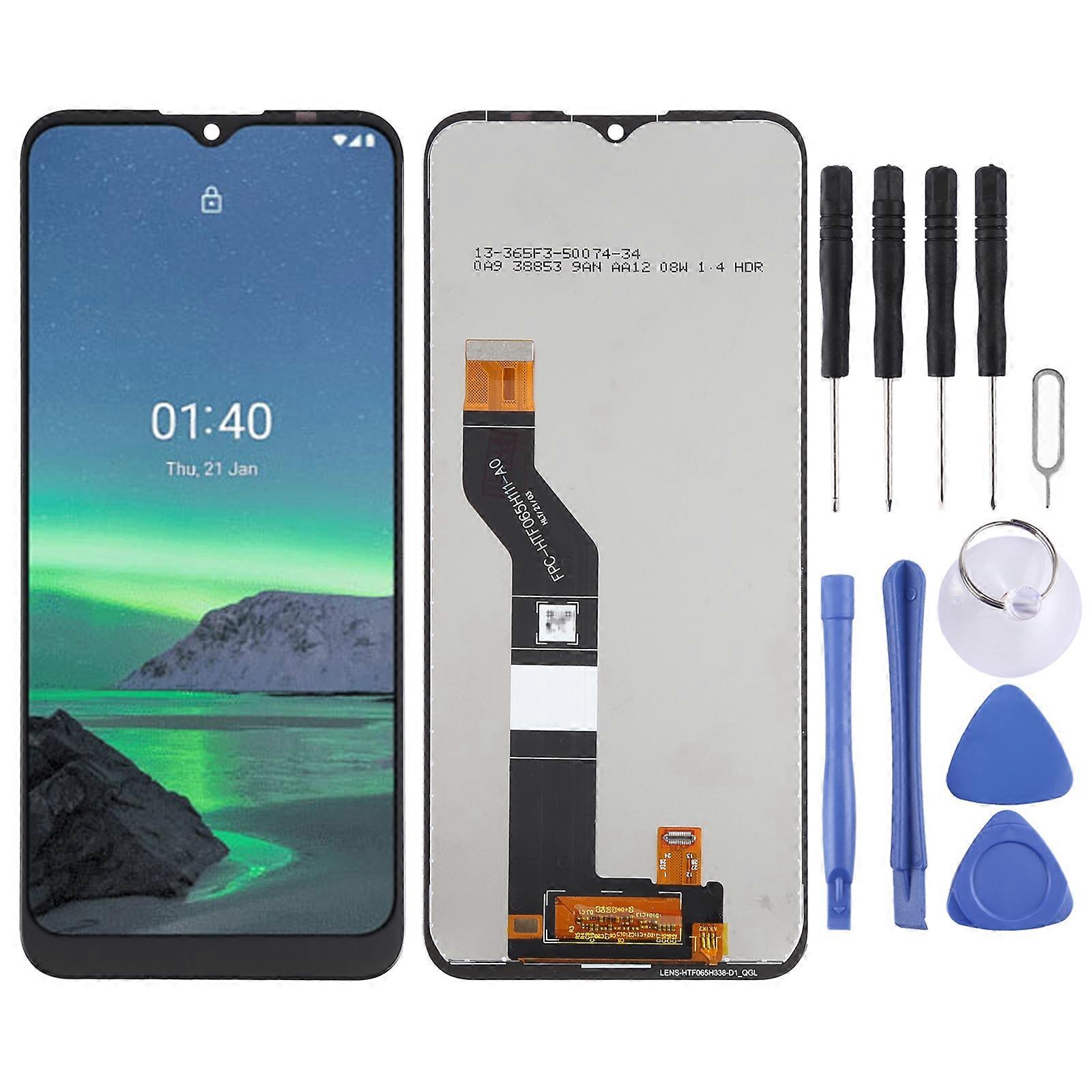 Ecran LCD et Digitizer Assemblage complet pour Nokia 1.4 (Noir)