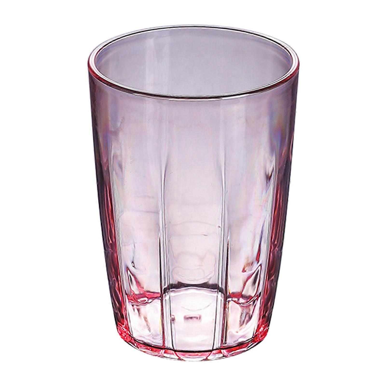 Bicchieri d'acqua in plastica infrangibile da 410 ml Bicchieri infrangibili Birra riutilizzabile Coppa di champagne Lavabile in lavastoviglie Anguria rossa