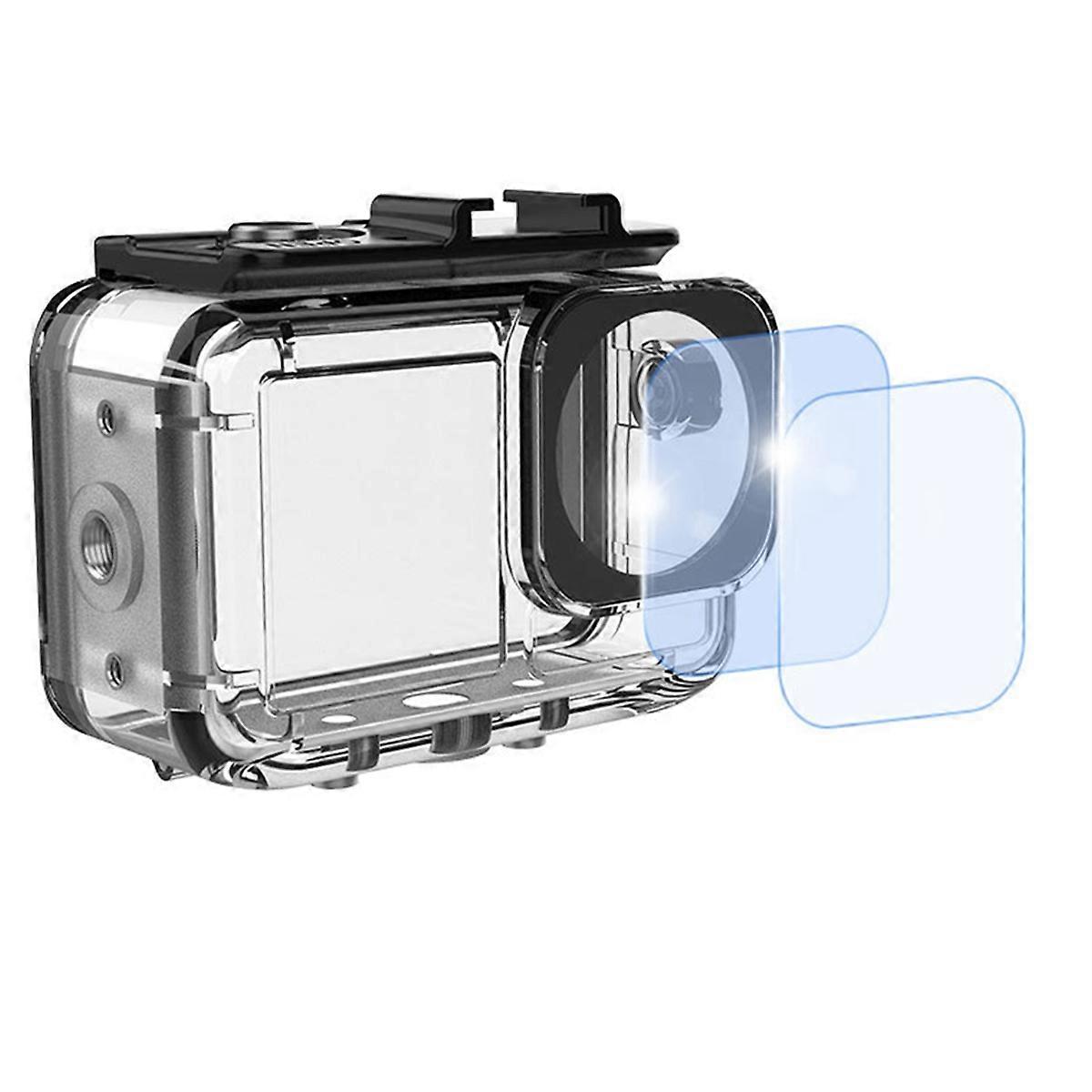 Waterproof Case for Action 5 Pro/Action 4/Action 3 Camera Accessories, Underwater 45M/148FT Deep Di