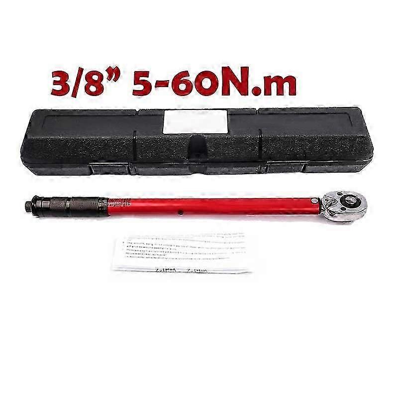2-210n.m Torque Wrench 1/2 3/8 1/4 Precise Reversible Ratchet Torques Key Professional Bicycle Motorcycle Car Automotive Tool Motorcycle Knee Shin