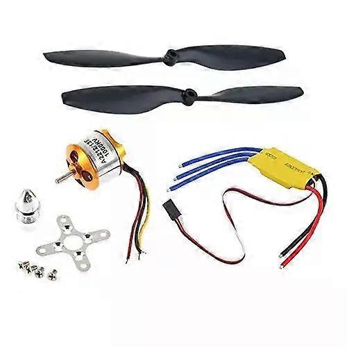 A2212 1000KV Brushless Motor with 30A Brushless ESC & 1 Pair of 1045 Propellers for DJI F450 F550 RC FPV Quadcopter Part