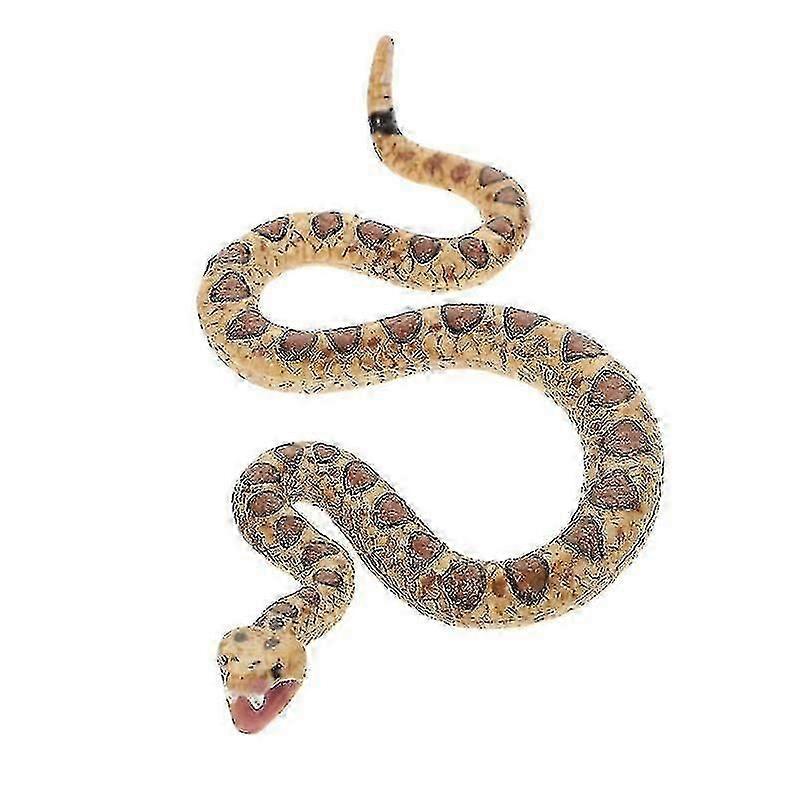 11X6cm Light Brown Pretend Professions & Role Playing 1pc Simulation Snake Plaything Creative Prank