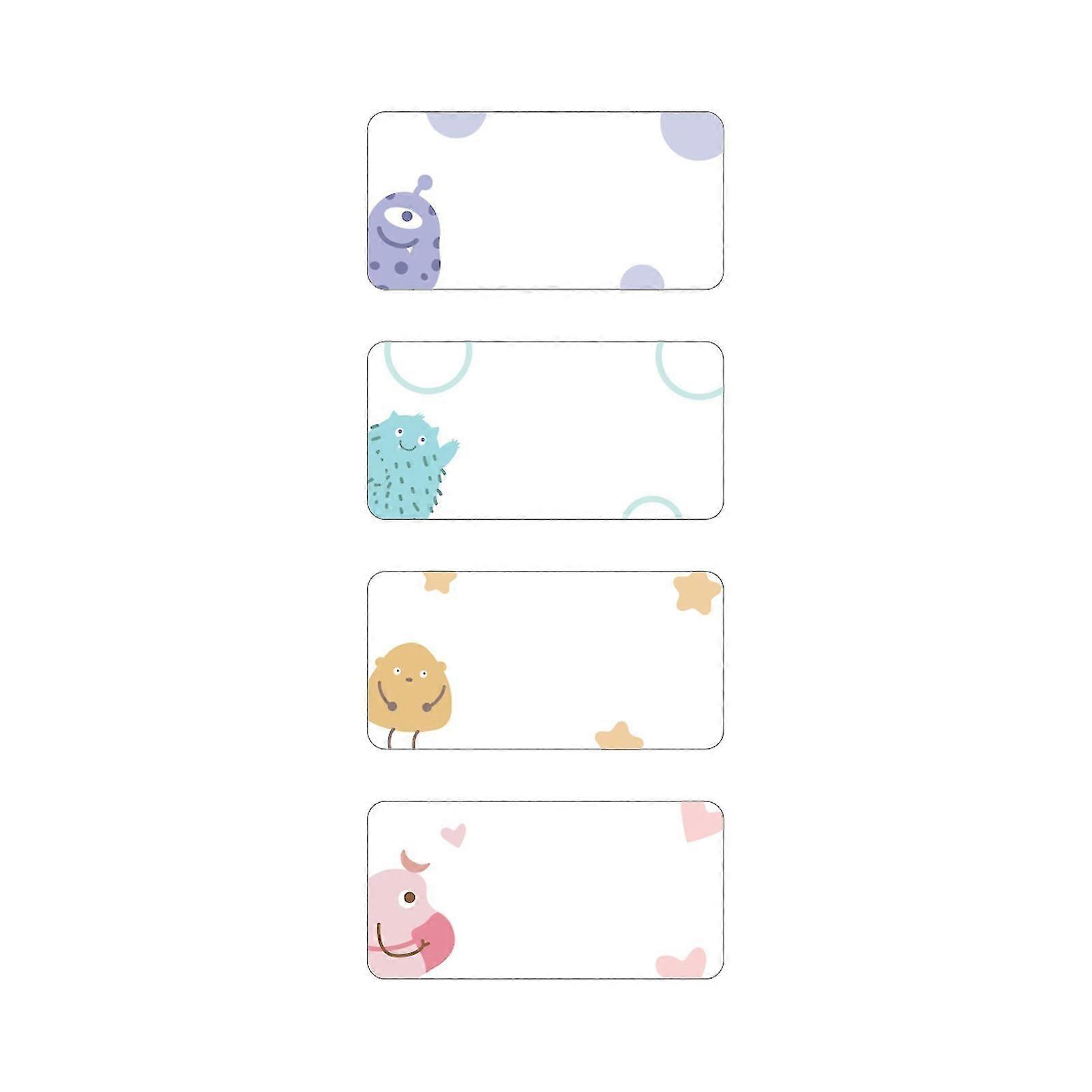 Cartoon Thermal Printing Paper Roll Price Size Name Label Paper Waterproof