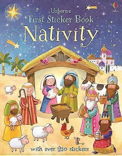 First Sticker Book Nativity