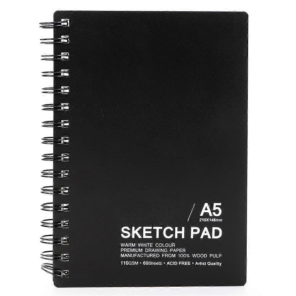 Notebook Creative Journal Diary Sketchbook Notepad for Painting, Drawing, and Sketching - A5 Size, Acid-Free Paper, Blank Pages