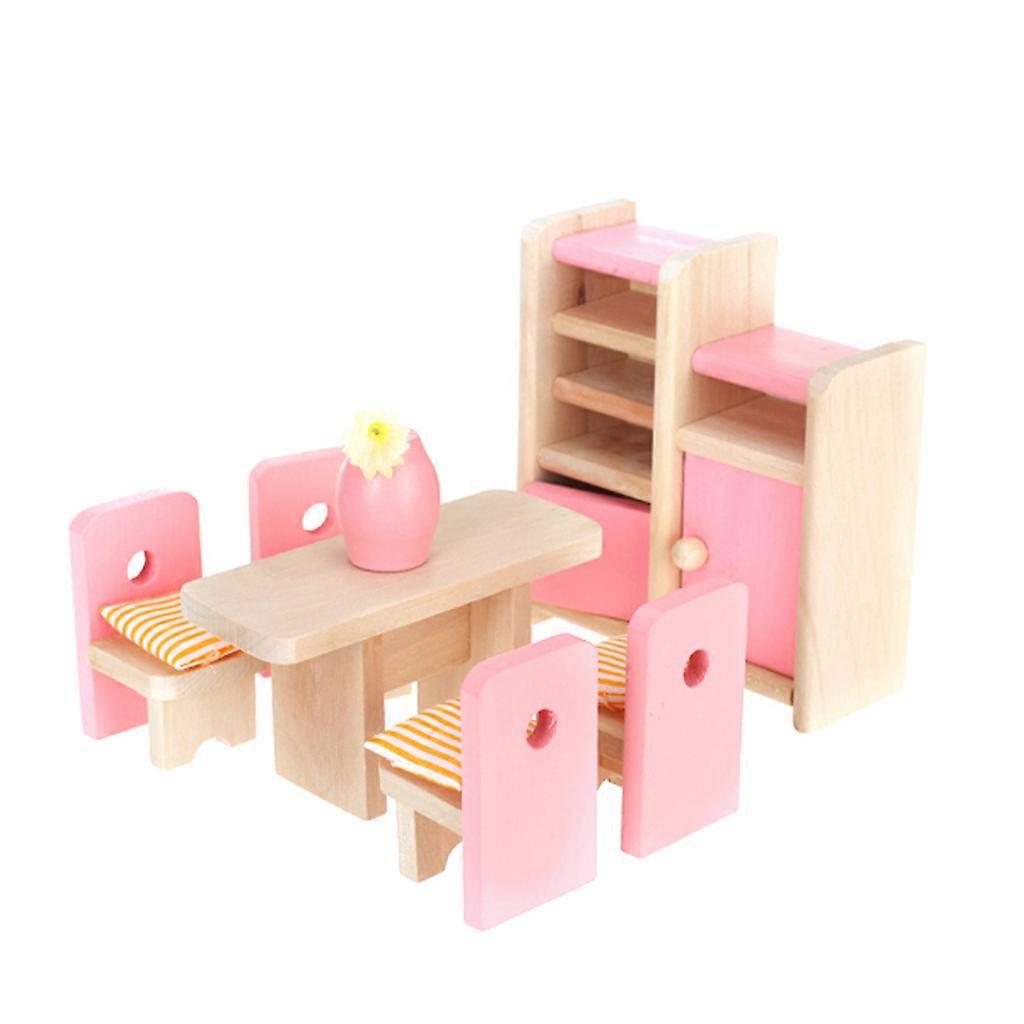 家具アクセサリー木製の部屋の子供の贈り物は、ピンク、手作り
