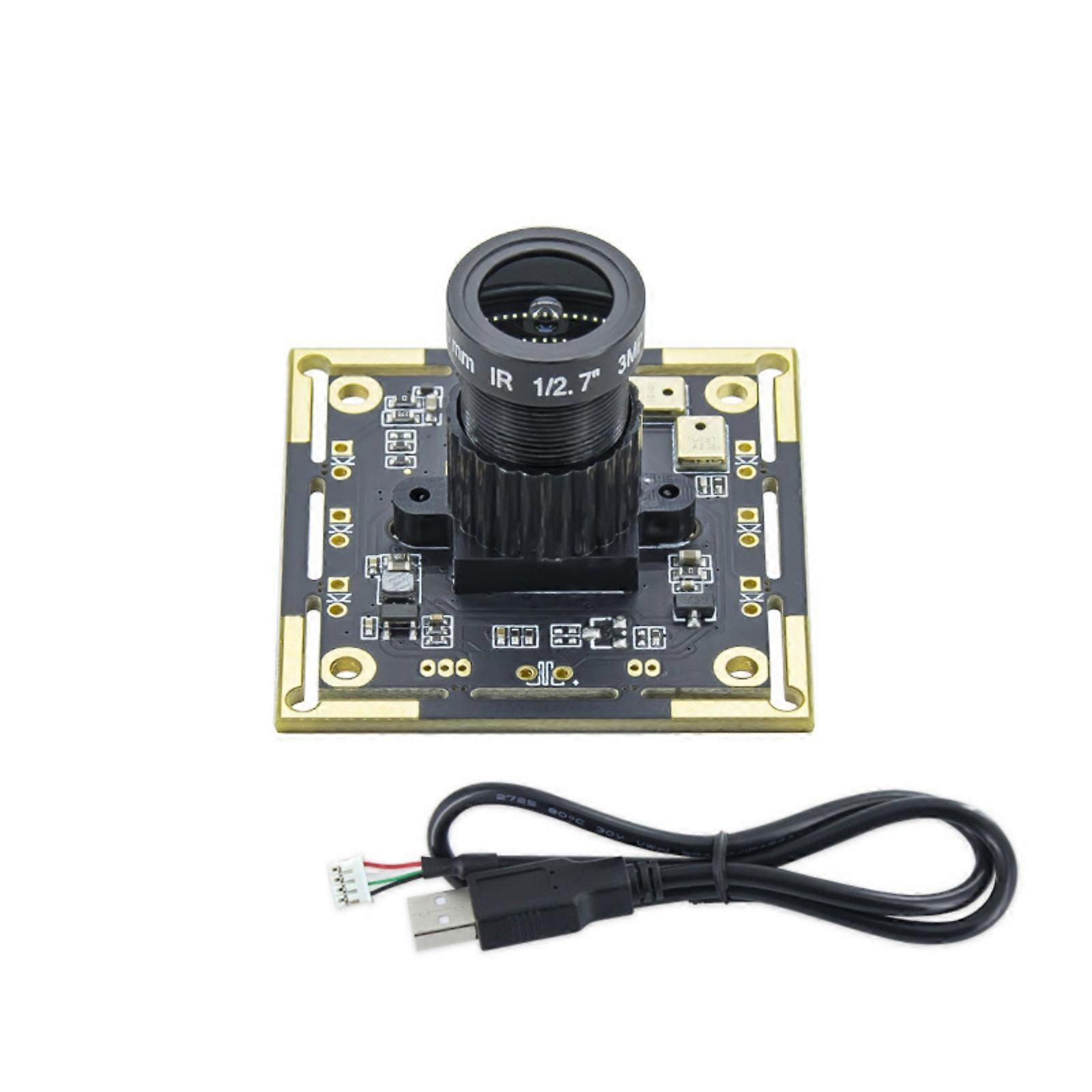 2MP USB Camera Module 1920x1080P 30FPS for Efficient Scanning and Recognition with Double Microphones
