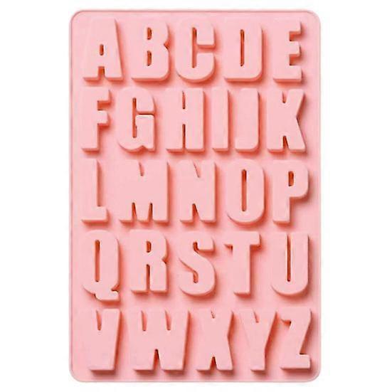 26 Letter Non-Stick Silicone Chocolate Cake Mold DIY High-Temperature Resistance Cake Mold Baking Tool