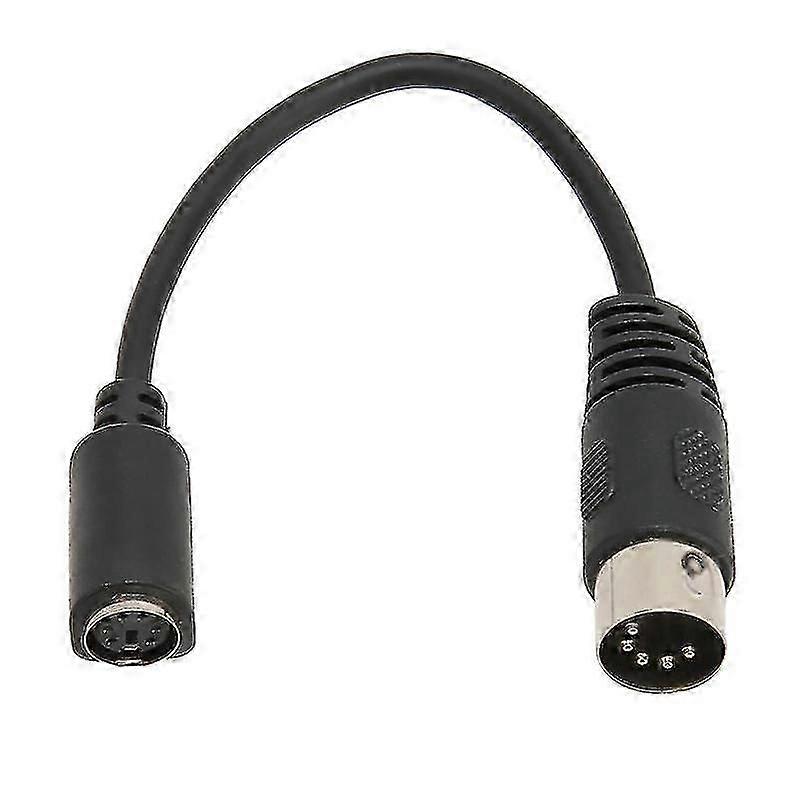 キーボードマウスコンバーターケーブルDIN5ピンオスからミニディン6ピンメスキーボードマウスアダプターコードPs2 5.9in JR2025032600593
