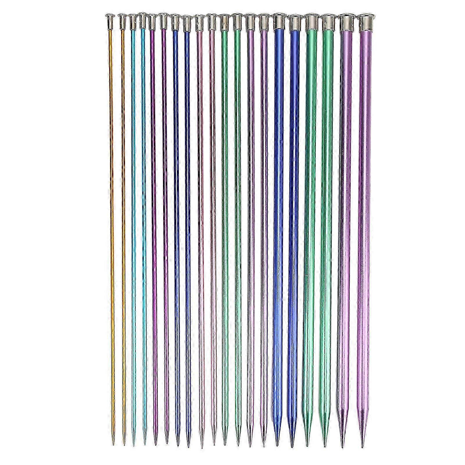 Knitting Needles Color Super Long DIY Sweater Scarf Needle Single Pointed Stick Needle