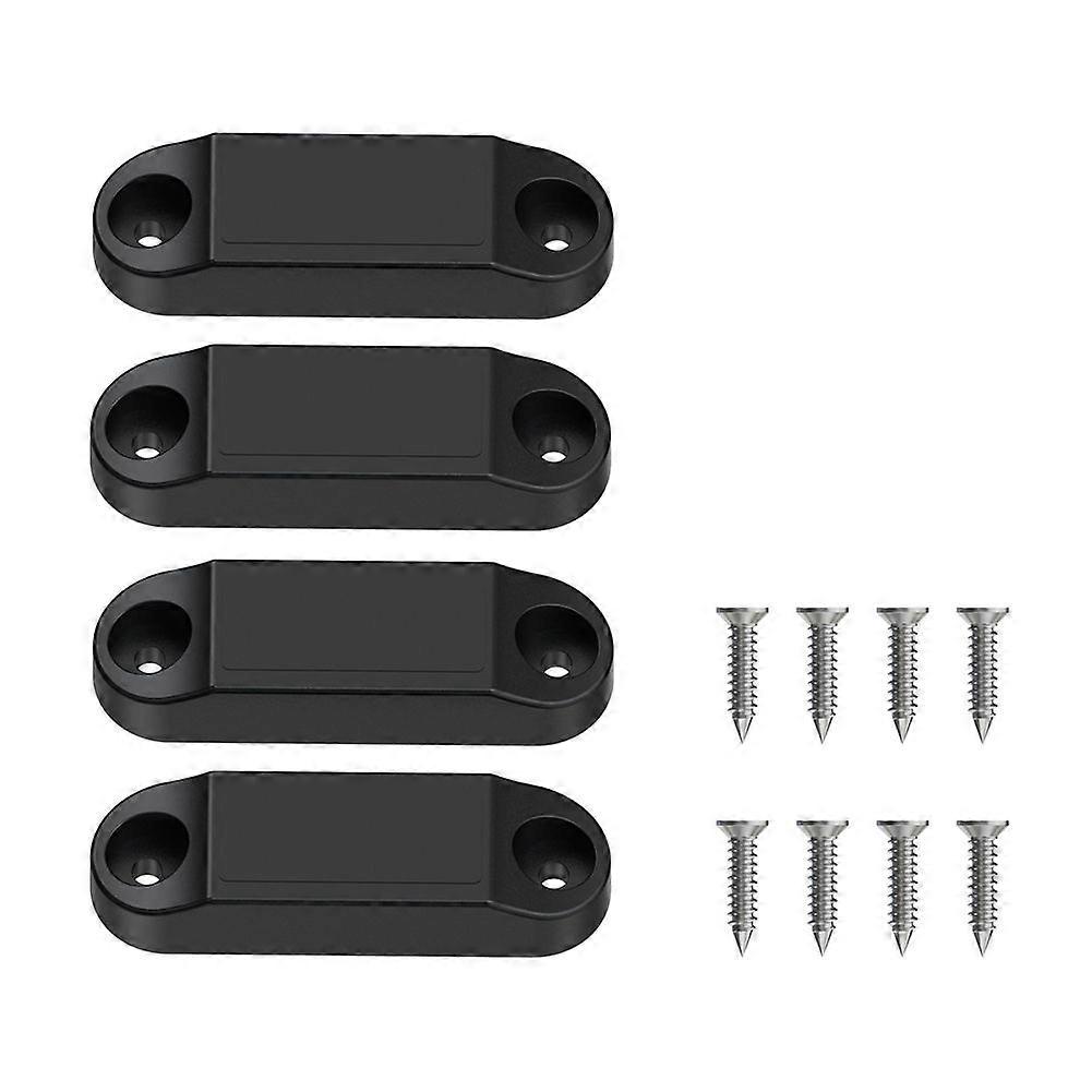 RV Magnetic Baggage Door Catch, RV Storage Door Latch for RV Black