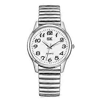 Uomini Donne Orologi da polso Coppia Orologi al quarzo elasticizzati flessibiliUomo