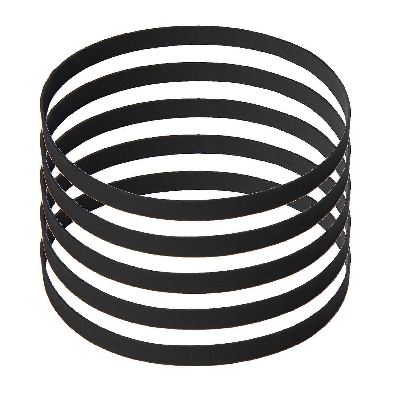 Width 5mm 47-150mm Fold New Rubber Belt for Recorders CDROM Video Machines DVDs Drive (5pcs)