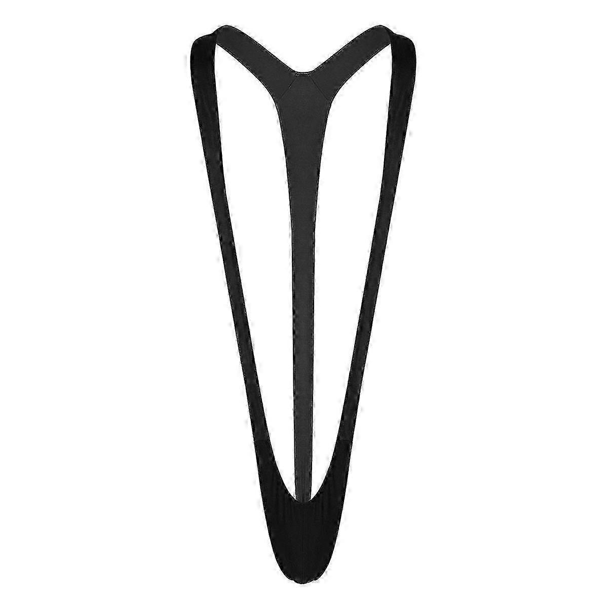 Fluorescens Mankini - Mann Elastisk Badedrakt