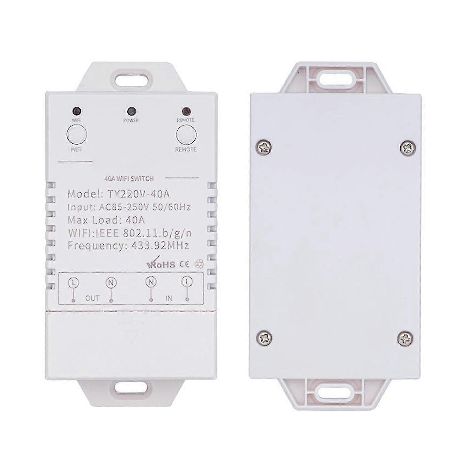 40A Smart Control Water Heater with WiFi Timer and Remote FP Switch