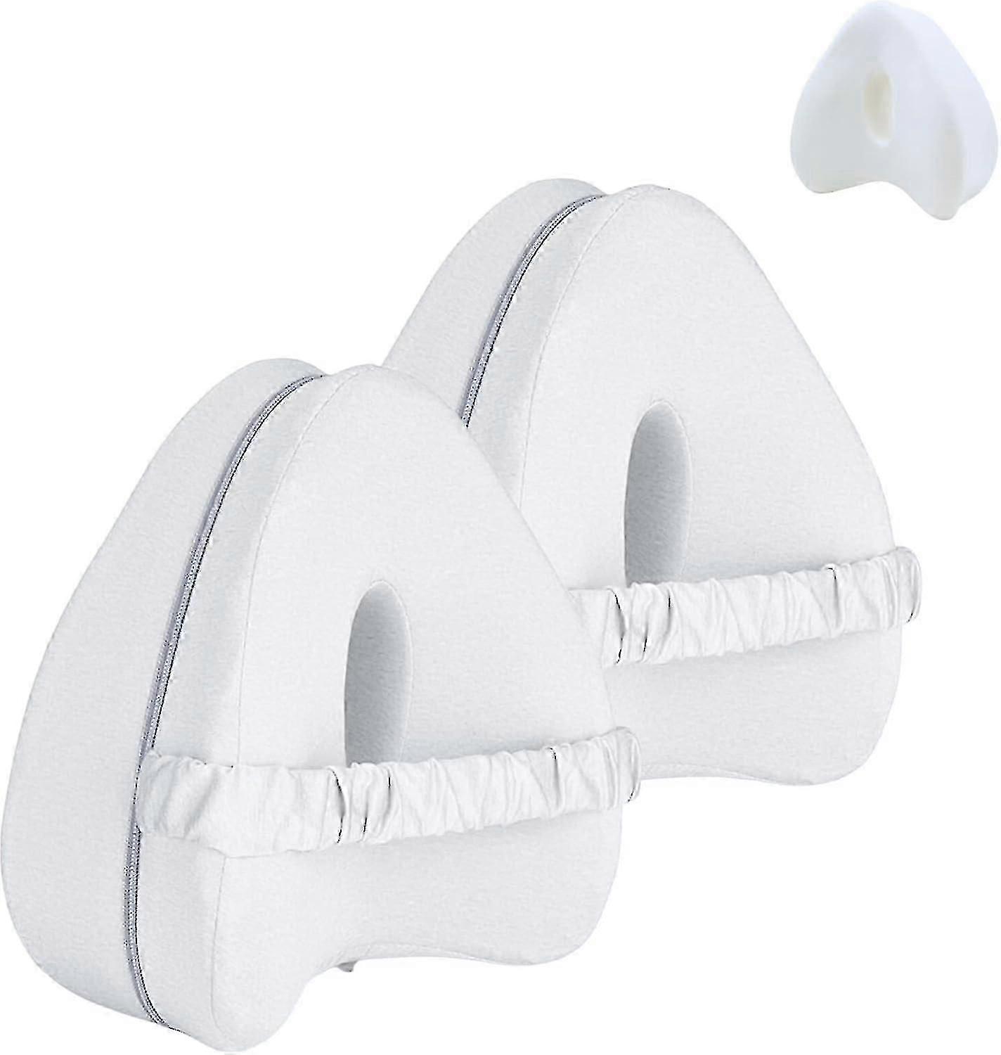 Orthopedic Leg & Knee Cushion Ergonomic Leg Cushion Viscoelastic Pillow With Memory Foam And Foam For Sciatica, Back Pain And Joint Pain.
