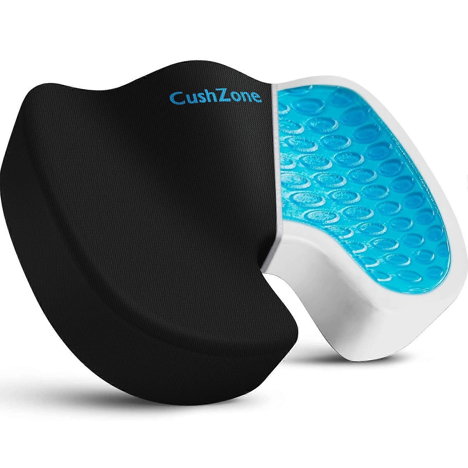 Cooling Gel Enhanced Memory Foam Office Chair Seat Cushion for Office Large Size