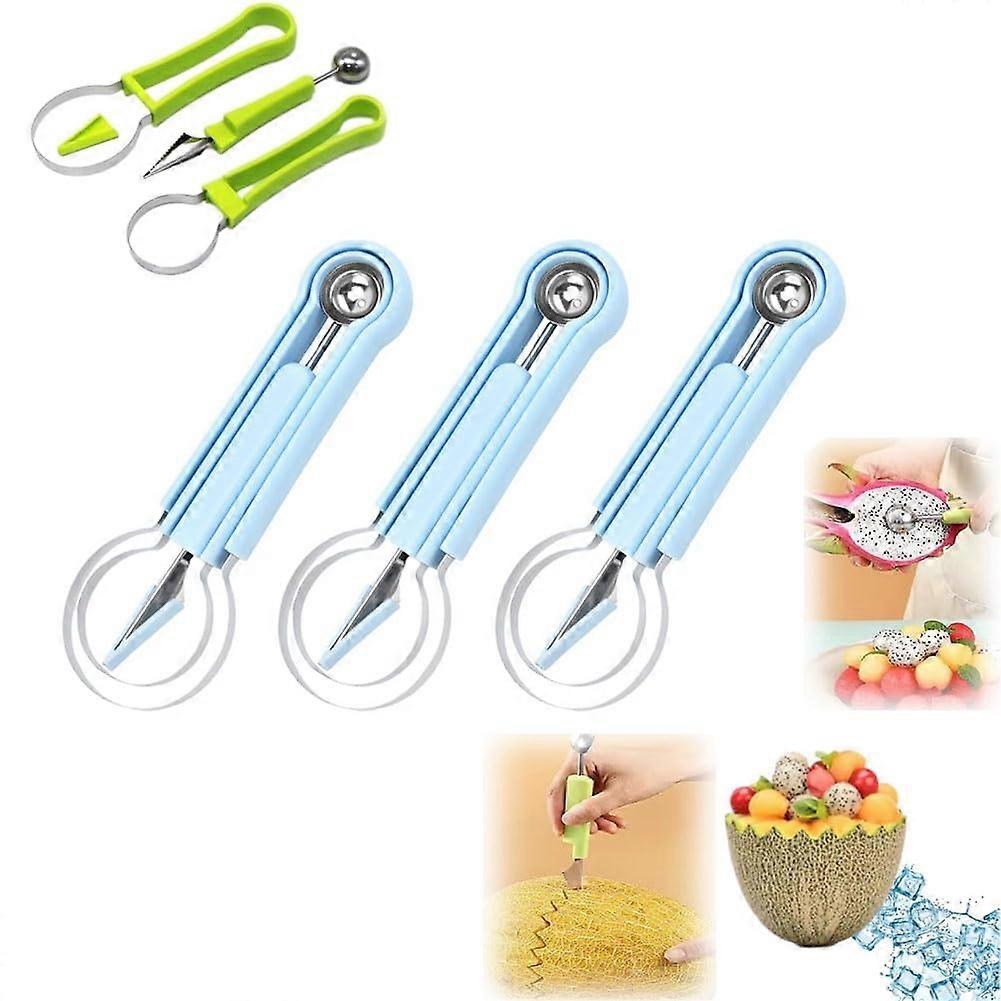 Multifunctional Fruit Baller Set for Watermelon and Cantaloupe