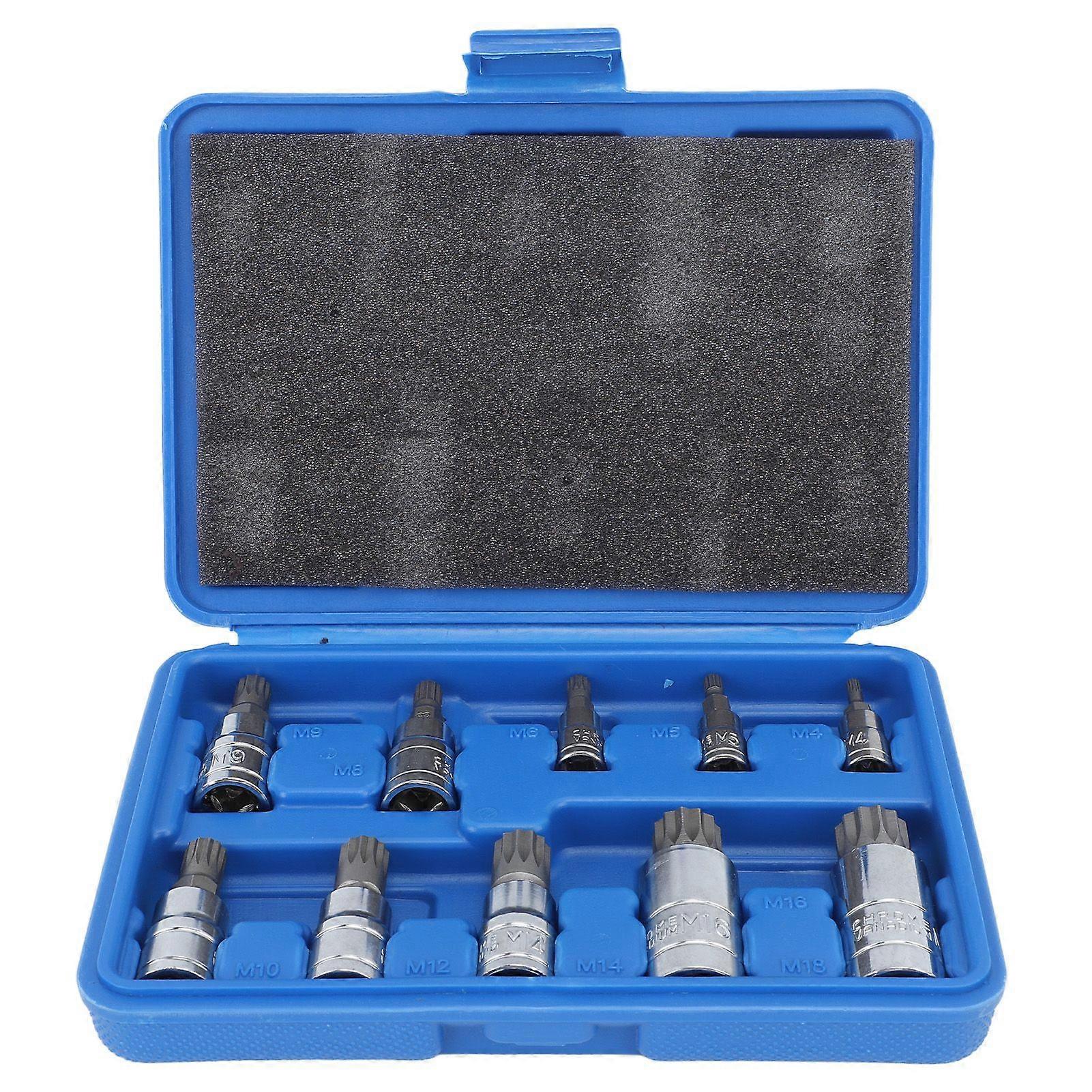 Screwdriver Bit Socket Set Reliable Efficiency Rugged High Strength For Car and Motorcycle Repairs