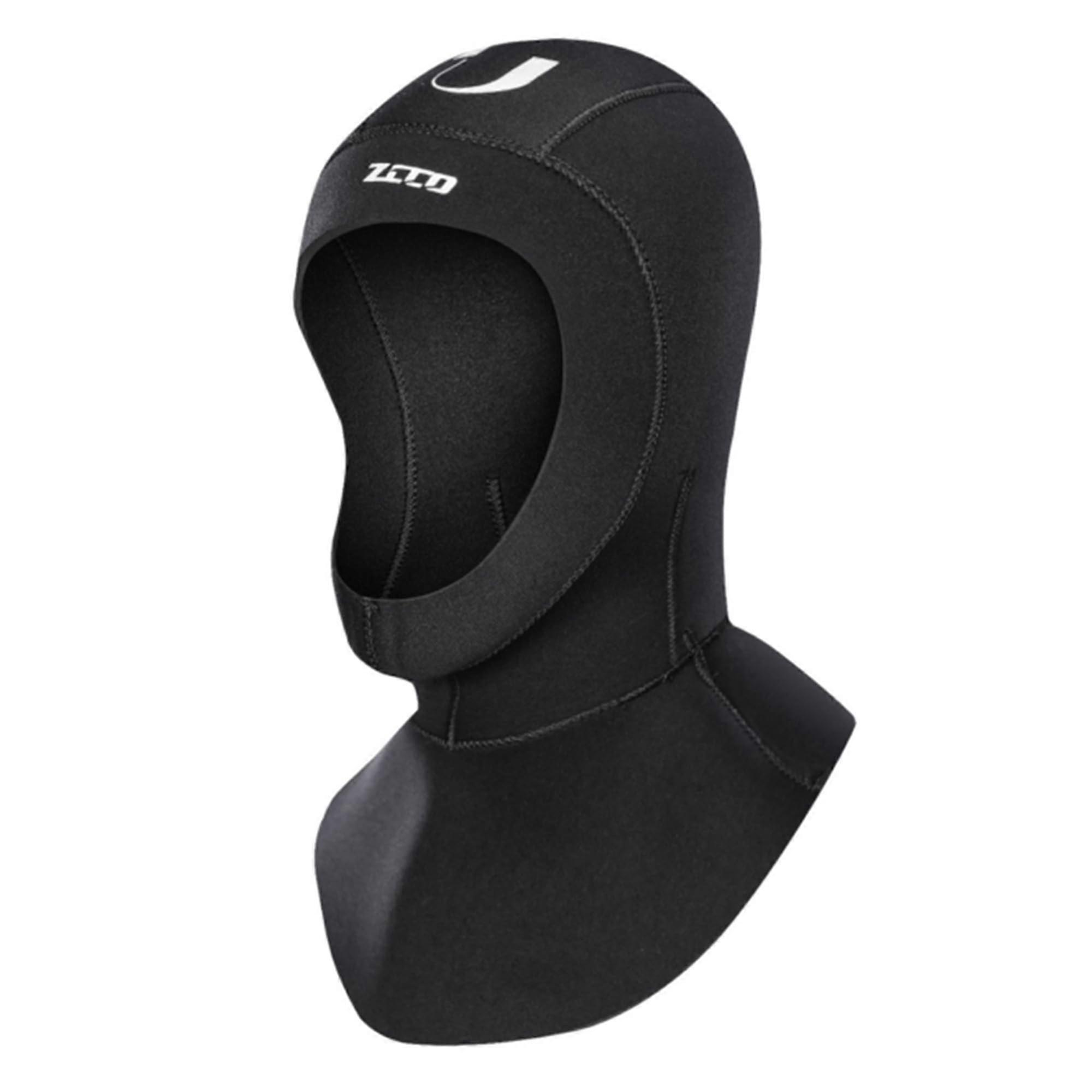 ZCCO Dive Happeri 3mm/5mm Neoprene Wetsuit Hood - Snorkeling, Kano, Surfing, Canoeing and Watersports and Stretch Hood 3mm 3mm Large