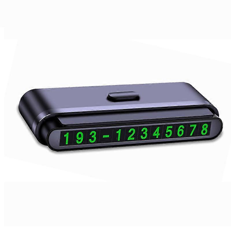 2 PCS One-Click Automatic Hiding Temporary Parking Signs For Cars