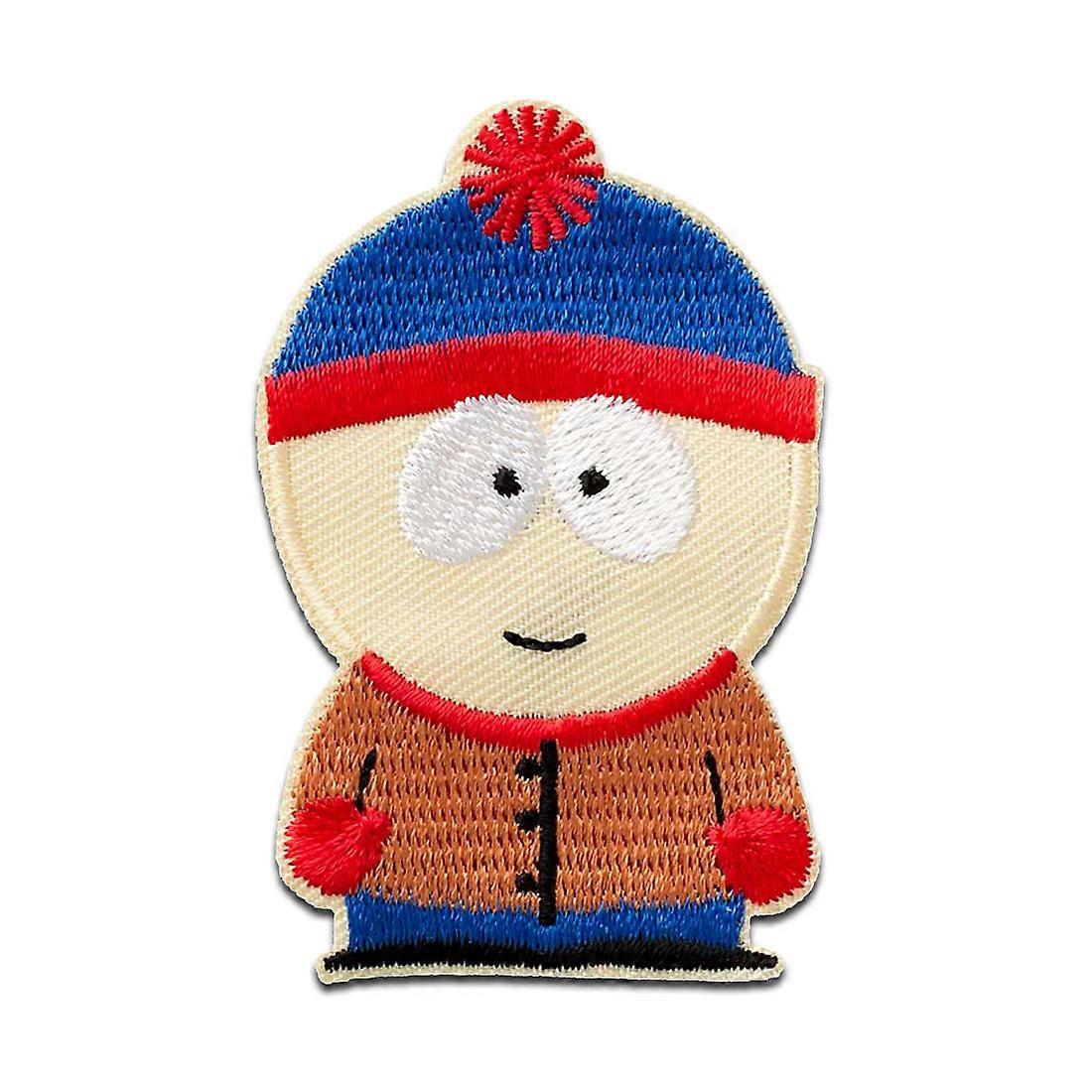 Southpark Stan - patch, iron-on patch, iron-on patch, size: 6.8 x 4.5 cm