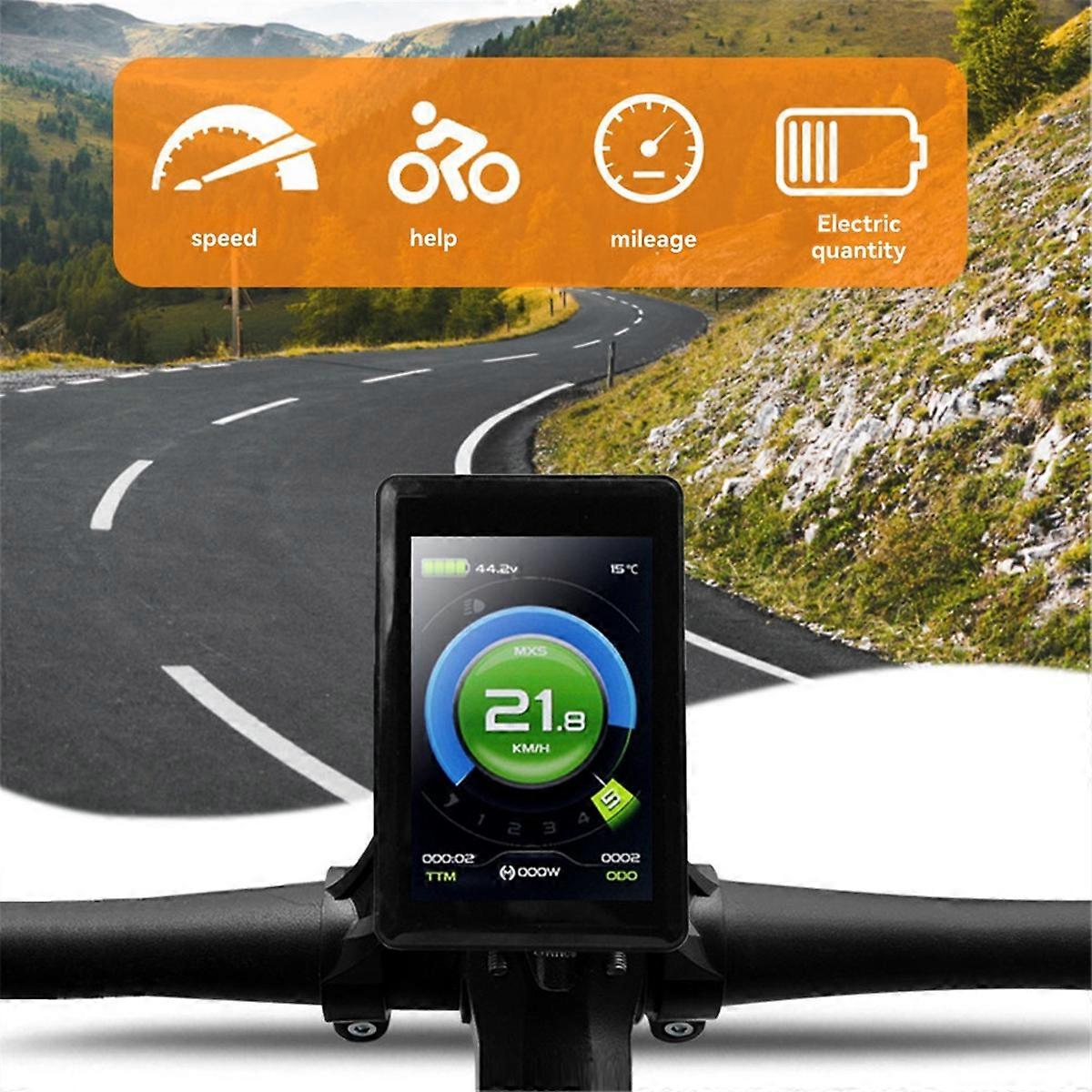 Electric Bicycle Display Control Panel Ebike Kit SM Plug