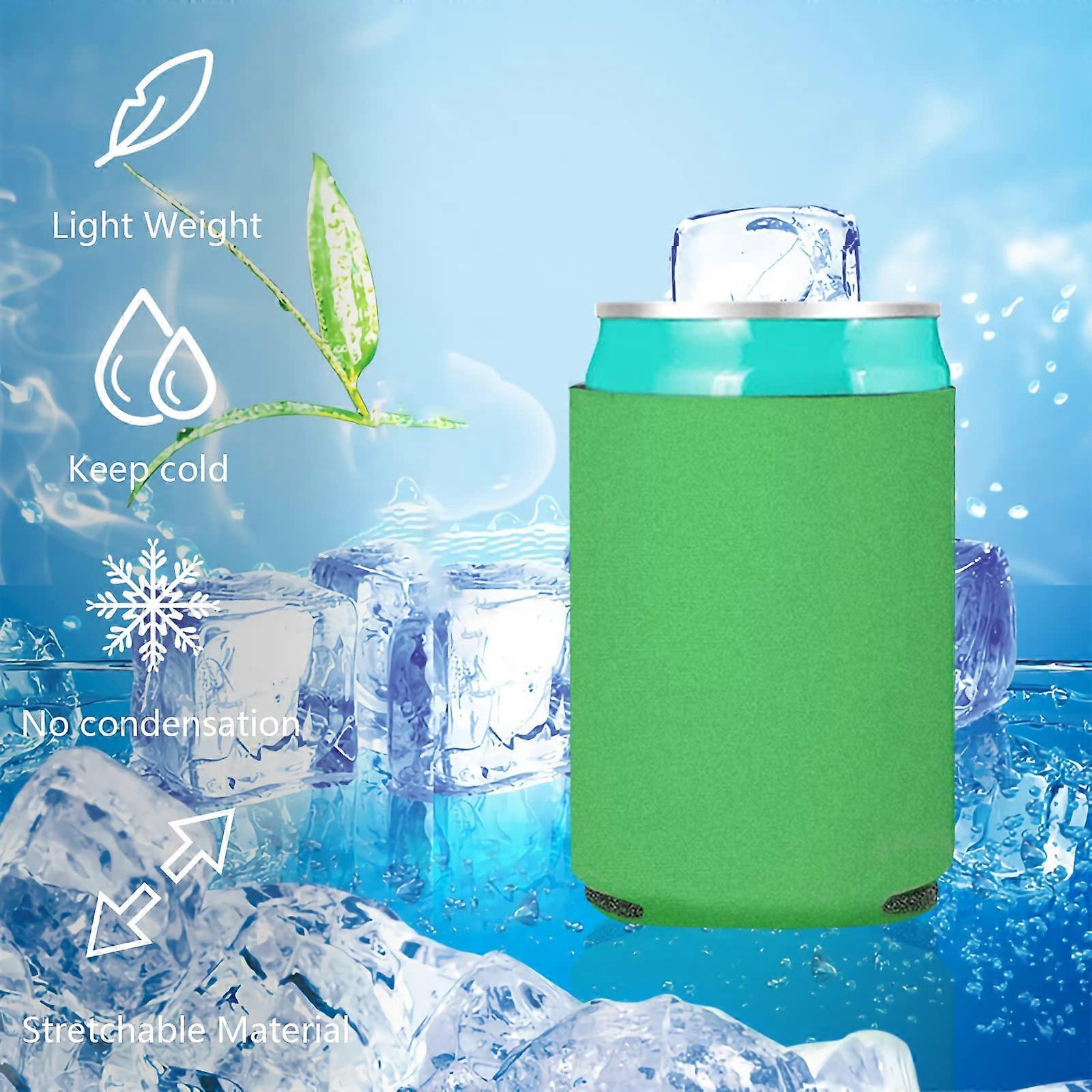 330 ml Bottles Insulated Foldable Beer Bottle Coolers for Party 6 Pcs Can Coolers