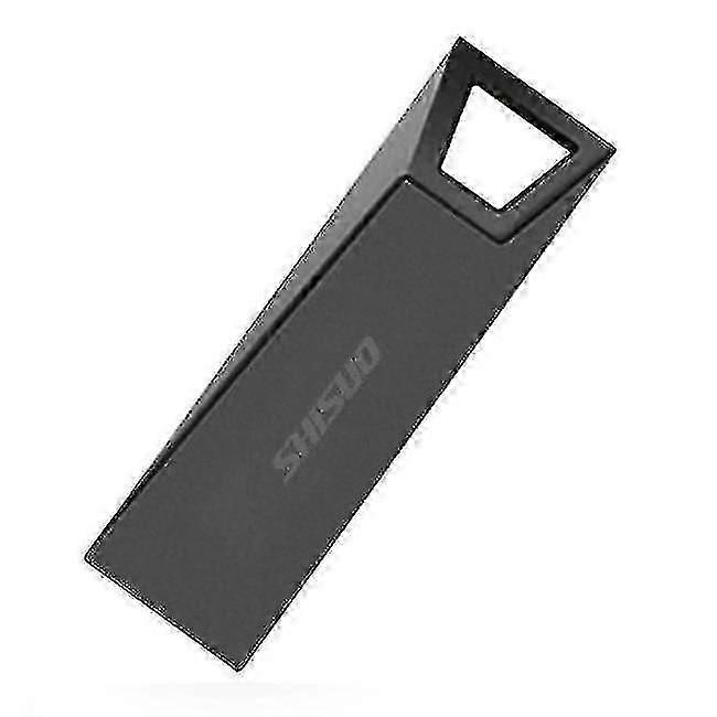 مجموعات ملحقات الكمبيوتر 128 جيجابايت USB 3.0 واجهة معدنية مقاومة للماء قرص فلاش أسود