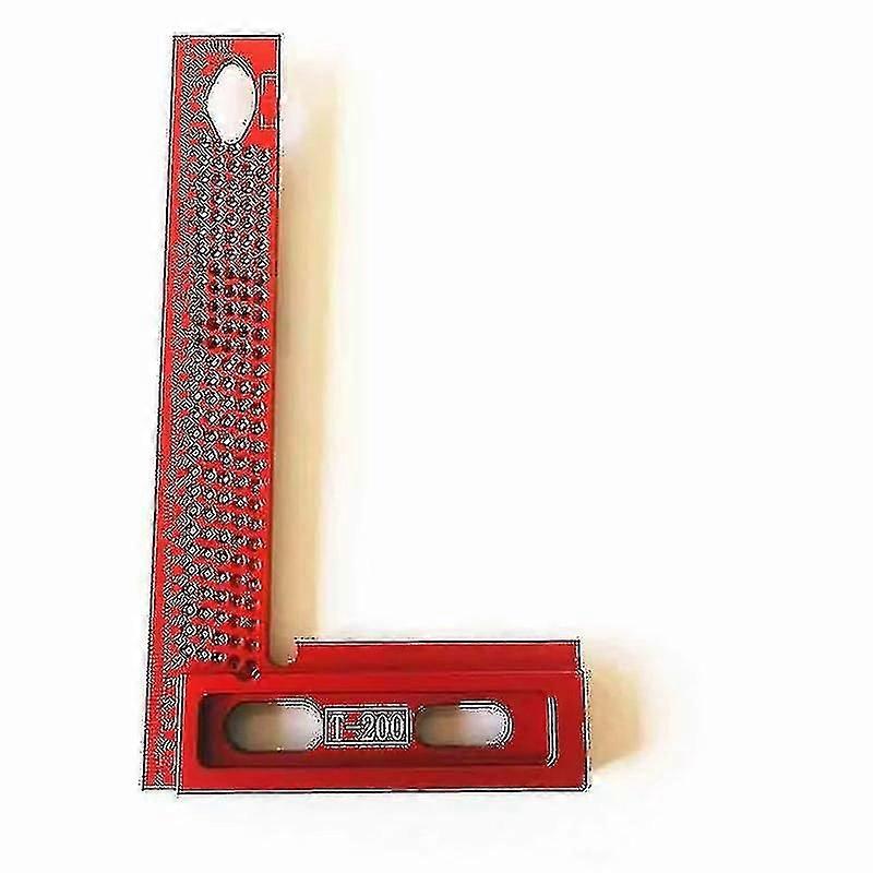 Precision Woodworking Tools - Aluminum Alloy Measuring Ruler - Hole Positioning Gauge - T-type Metri