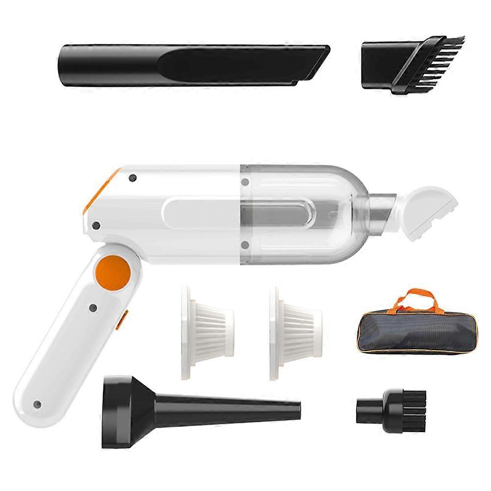 Cordless Foldable High Powered Handheld Vacuum Cleaner for Car and Home with Strong Suction and Lightweight Design