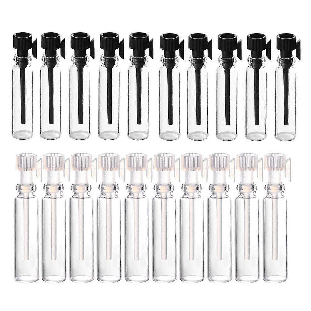 100Pcs Perfume Sample Bottles Empty Glass Bottles Travel Perfume Bottles Test Tube Bottles