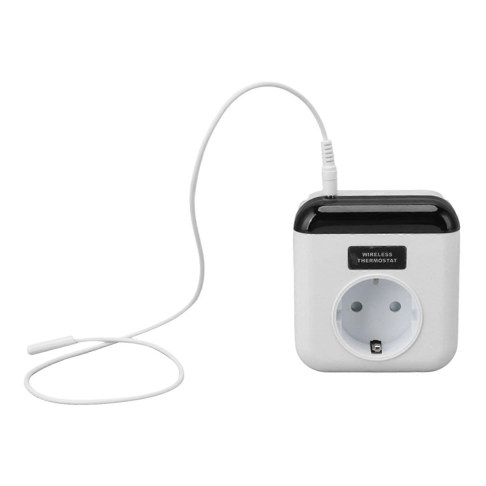 Smart WiFi Thermostat Outlet Programmable Wireless Electric Plug in Temperature Controller with APP Remote Control