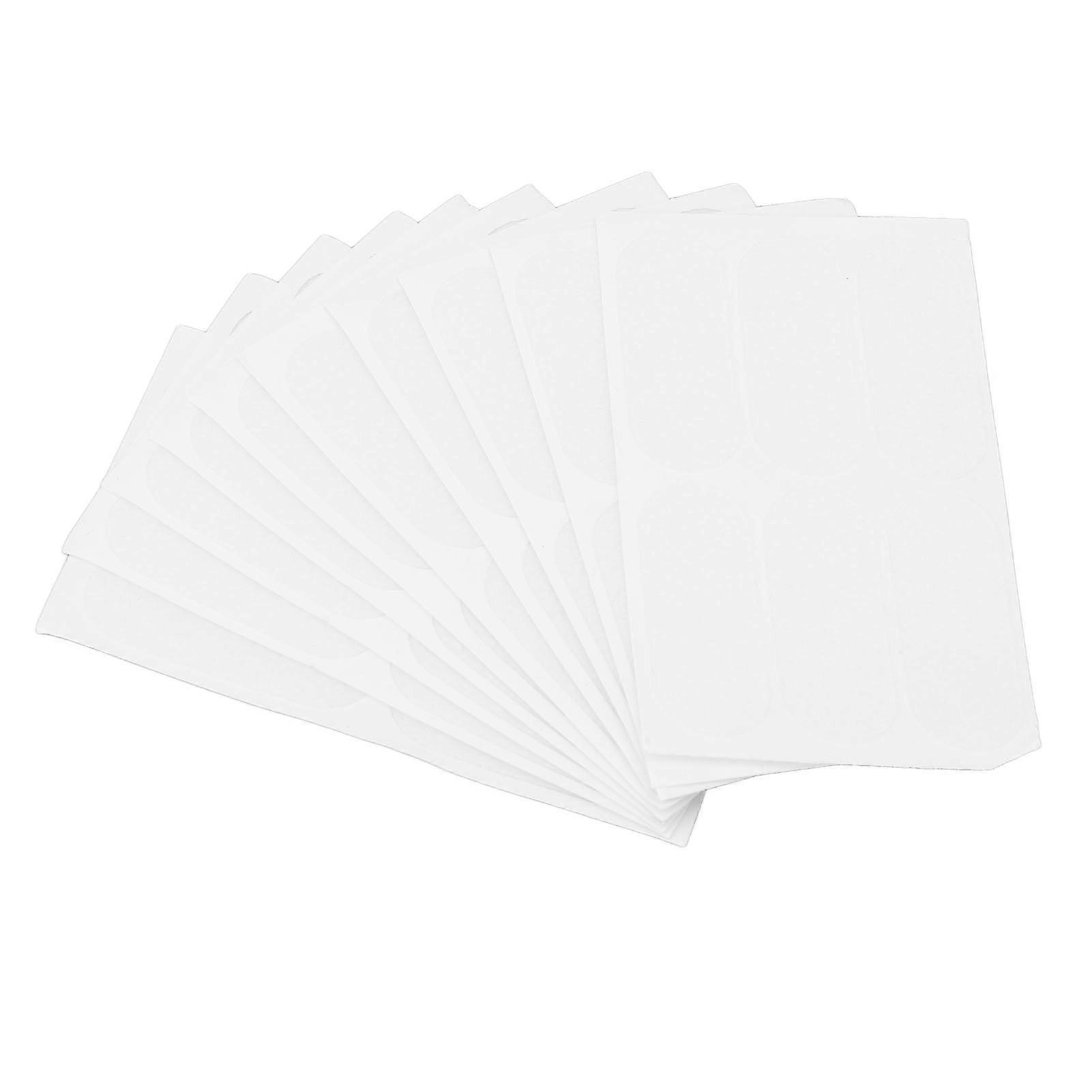 10 Sheets 60pcs Ear Patch Small Silicone Transparent Frosted Ear Patch for Dating Work