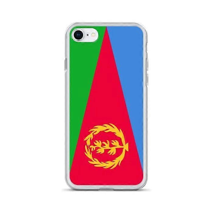 Phone Case – Eritrean Flag – Compatible with iPhone 6S Plus – Soft Case – Durable and Shockproof - Silicone - Pixelforma