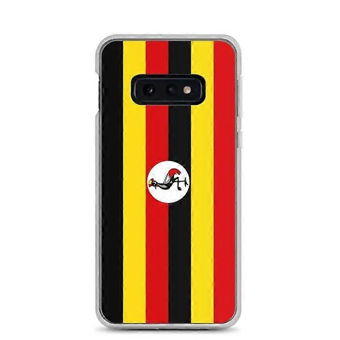 Phone Case - Samsung - Galaxy S10e - Uganda Flag - Soft - Multicolor