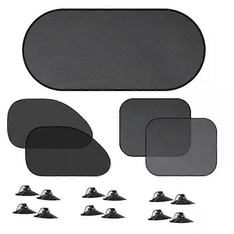2 Pcs Car Sunshade Covers Universal Windscreen Folding Visor Reflector Windshield Auto Window Sun Shade Protector Car Shade