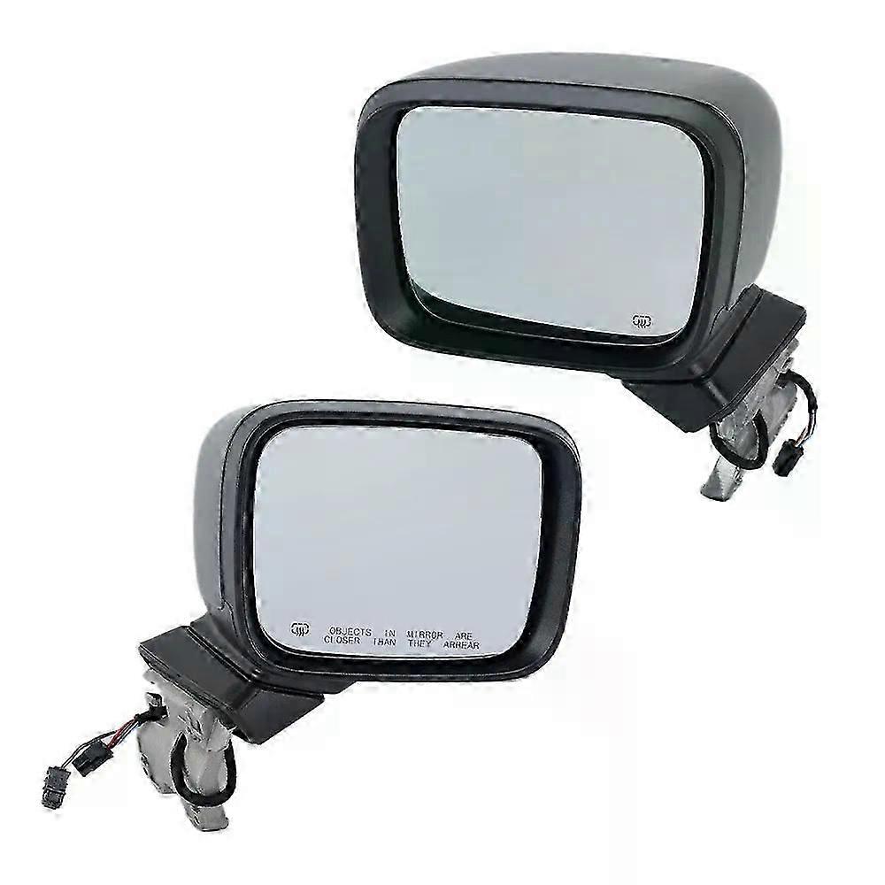 Applies to Side Rearview Mirror Assembly Suitable for Jeep Renegade BU 2015-2022 Glossy Black Heated Turn Signal Rearview Mirror Car Accessories