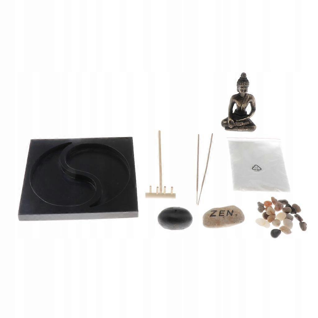 Meditation Buddha Statue Garden Set Buddha