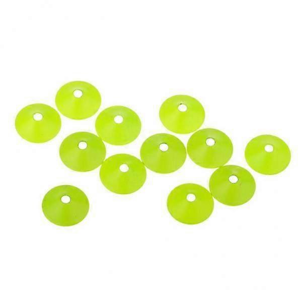 8x12pcs 黄铜涡轮锥头飞扎材料，用于管蝇绿色