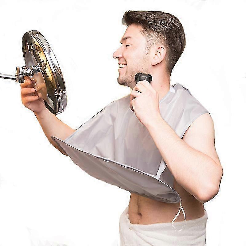 Multi-purpose three-dimensional shaving bib shaving bib shaving bib shawl apron