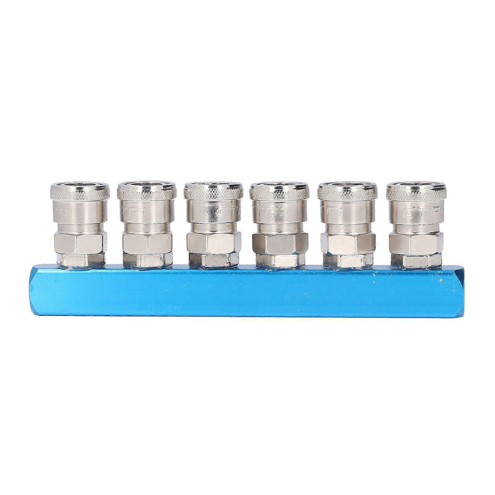 High quality 20*20mm G1/4 gas path gas distribution and exhaust base with