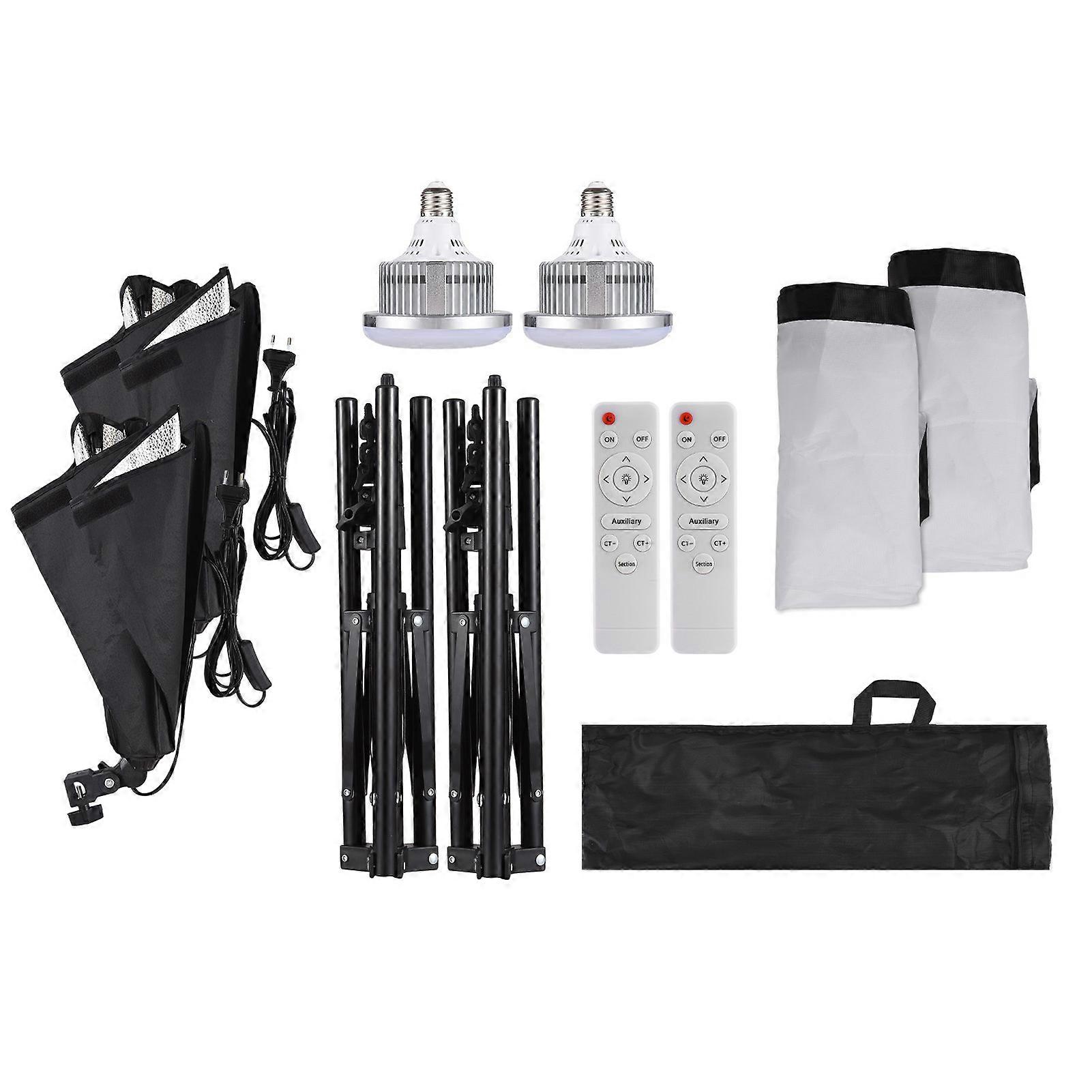85W Bi-Color Studio Softbox LED Light Kit: Complete Photography & Video Lighting Set