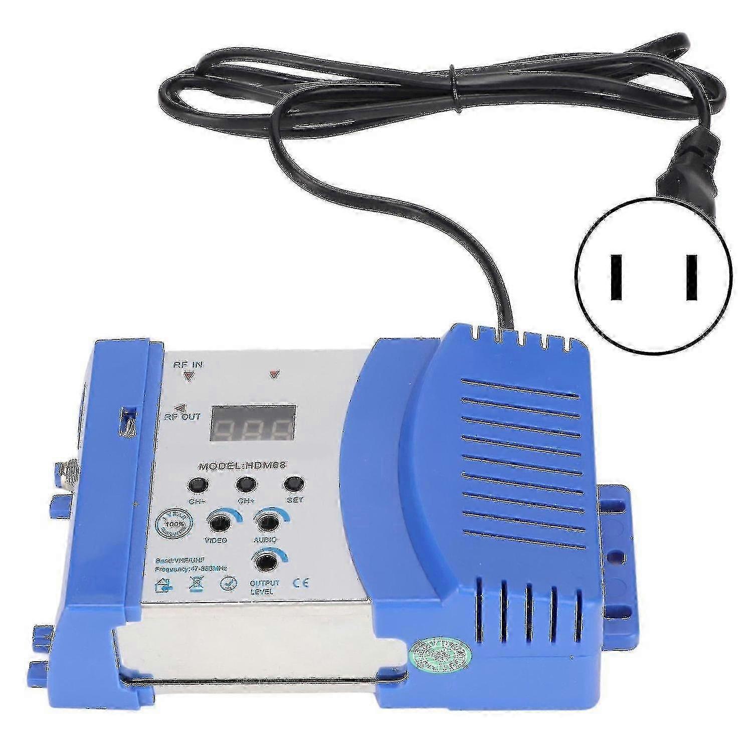 Hdm68l Rf Modulator Portable Plug And Play Hd Multimedia Interface To Rf Modulator Ac 90240vus Plug